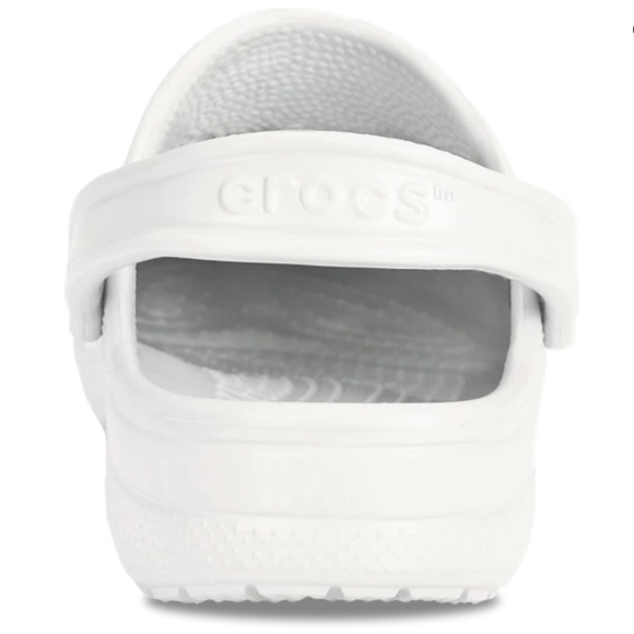 White Crocs Unisex Sz M10/W12 - Picture 5 of 6